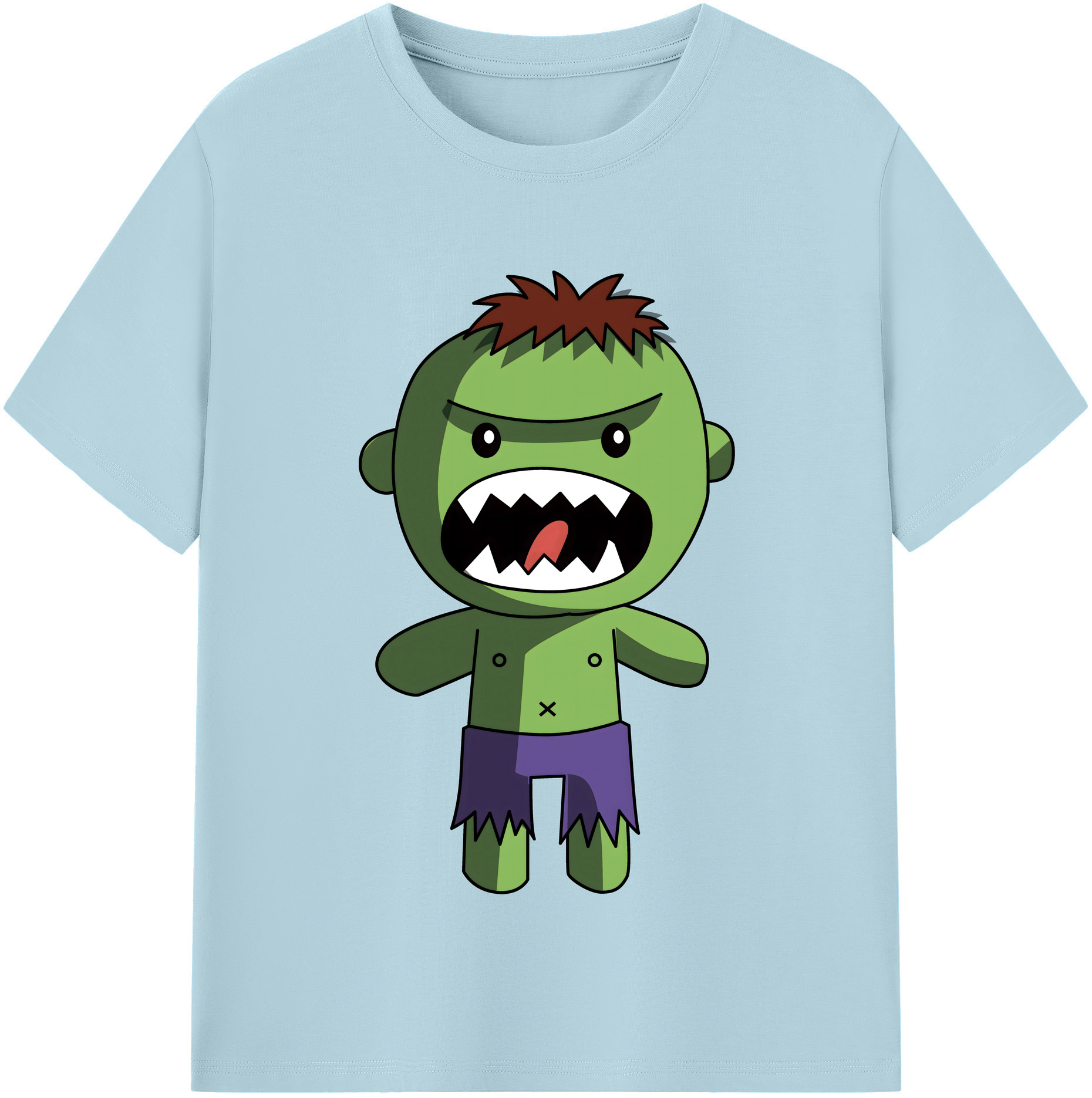（画像用） アベンジャーズ The Avengers 綿100％半袖Tシャツ（フロントプリント）